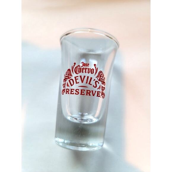 Jose Cuervos Shot Glasses Tequila Devil's Reserve Barware - Set of 6 - Picture 2 of 9